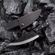 Carbon Steel Butcher Knife with Leather Sheath