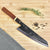 9.4" Carbon Steel Kiritsuke Chef Knife with matching Wooden Sayar / Sheath by Dao Vua