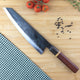 9.4" Carbon Steel Kiritsuke Chef Knife with matching Wooden Sayar / Sheath by Dao Vua