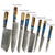 8 Piece Damascus Steel with Blue Resin Handle Kitchen Knife Set