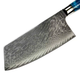 8 Piece Damascus Steel with Blue Resin Handle Kitchen Knife Set