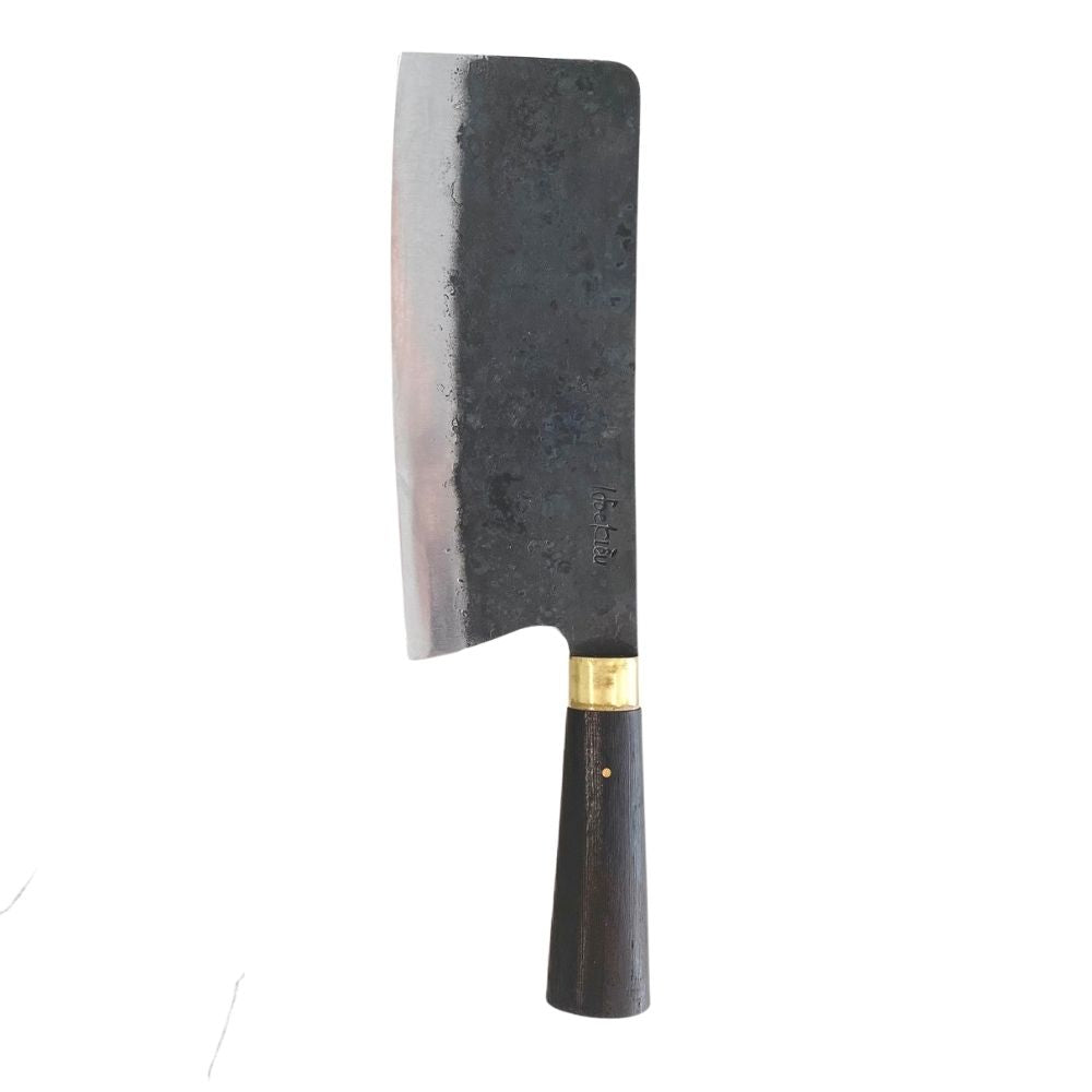 9 Hand Forged Carbon Steel Chinese Cleaver / Chopper by Hoc Kieu Blad –  Steel Forged Knives