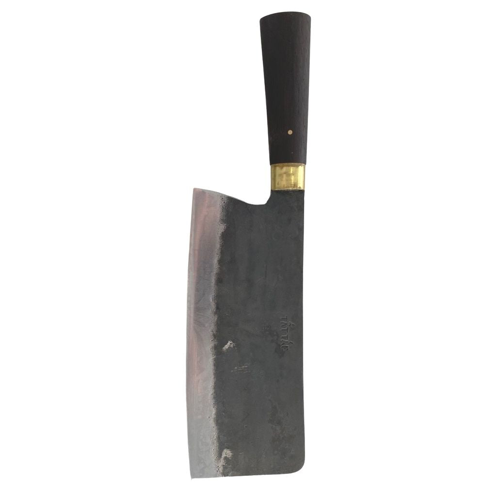 Handmade Chinese Cleaver with Canvas Cover Carbon Forged Steel Chef Knife  Kitchen Knives