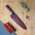 8" Carbon Steel Gyuto Chef Knife with matching Wooden Sayar / Sheath by Dao Vua