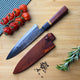 8" Carbon Steel Gyuto Chef Knife with matching Wooden Sayar / Sheath by Dao Vua