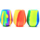 6 Piece Unbreakable Silicone Stemless Wine Glasses / Tumblers