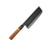 7" Carbon Steel Nakiri with Rosewood and Ebony Handle by Dao Vua