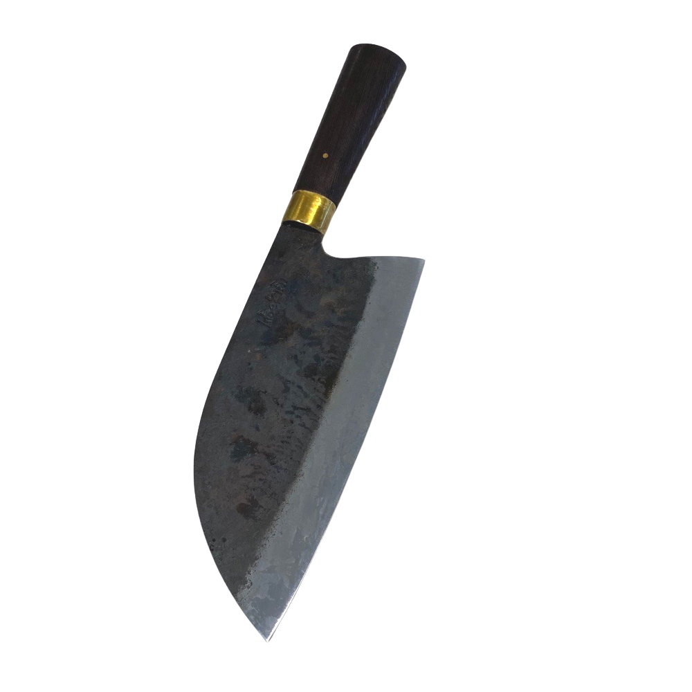 9 Hand Forged Carbon Steel Chinese Cleaver / Chopper by Hoc Kieu Blad –  Steel Forged Knives