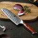 7" Xinzuo Damascus Steel Santoku Knife