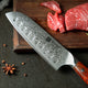 7" Xinzuo Damascus Steel Santoku Knife