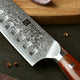 7" Xinzuo Damascus Steel Santoku Knife