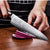3 Piece Damascus Steel with Blue Resin Handle Kitchen Knife Set