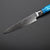 3 Piece Damascus Steel with Blue Resin Handle Kitchen Knife Set