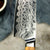 8 Inch Croco Pattern Damascus Steel Kiritsuke Kitchen Knife / Chef Knife