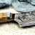 8 Inch Croco Pattern Damascus Steel Kiritsuke Kitchen Knife / Chef Knife