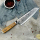 8 Inch Croco Pattern Damascus Steel Kiritsuke Kitchen Knife / Chef Knife