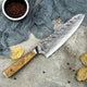 8 Inch Croco Pattern Damascus Steel Gyuto Kitchen Knife / Chef Knife